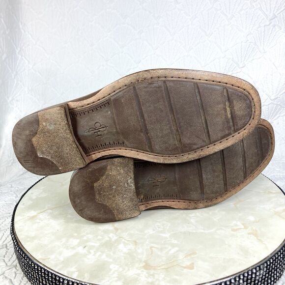 Cole Haan Shoes Mens Size 7.5 Brown Cooper Square Wingtip Oxford Dress Shoes - Picture 11 of 13